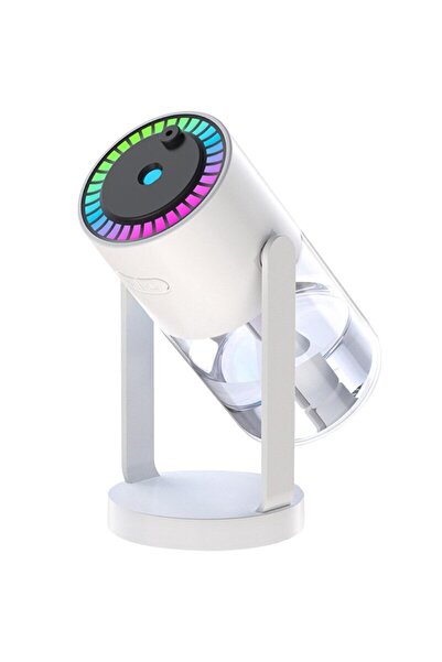 HOZRO Umidificator și difuzor cu ultrasunete HOZRO cu ulei esențial, lumină de noapte și proiector de stele, silențios