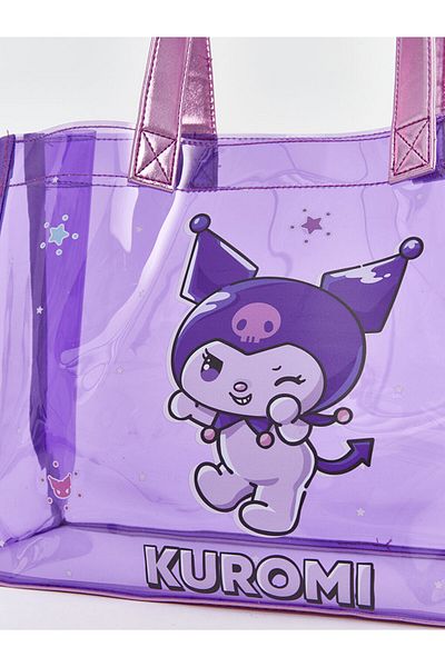 LC Waikiki New Season Kuromi Printed Girl's Beach Bag - S5Ju93Z4