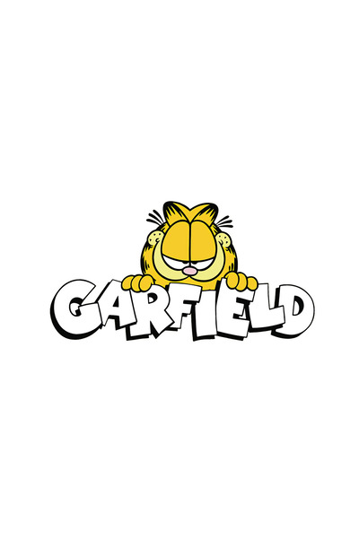 INOVATIX Set de 8 piese, autocolant cu sigla Garfield, INOVATIX®. 6 cm