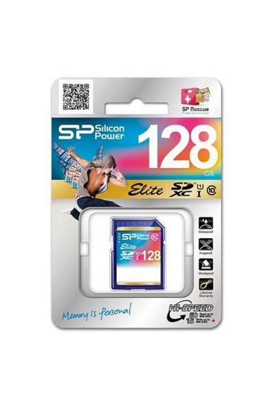 Silicon Power SDX Memory Card 128GB Class 10