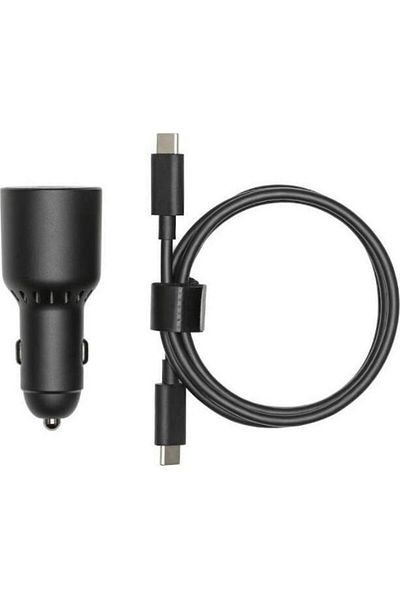 DJI DJI CCX260-65 65W car charger, 2 ports, USB-C and USB-A, black