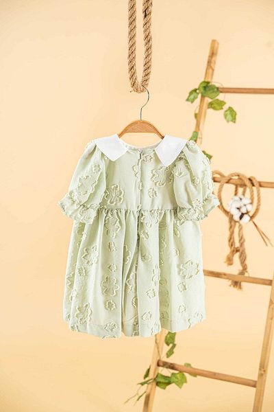 ZEHER Flower Short Sleeve Girl Dress