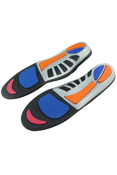 zenifique Set of 2 Zenifique® Orthopedic Insoles, For Flat Feet, Multicolor, Size 37-38