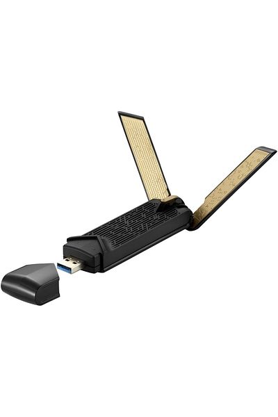 ASUS Adaptor Wireless ASUS USB-AX56 AX1800, Dual-Band, Wi-Fi 6, MU-MIMO, No Cradle