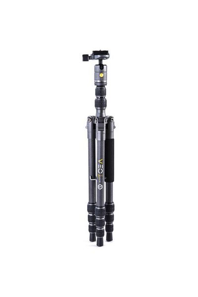 Vanguard Vanguard VEO 3 GO 204CB Photo-Video Tripod for Phones Carbon Fiber, Black/Grey