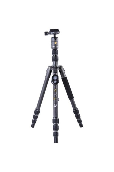 Vanguard Vanguard VEO 3 GO 204CB Photo-Video Tripod for Phones Carbon Fiber, Black/Grey