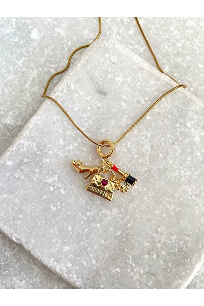 By Selen Suyolcu Kobra Zincir Kadın Çelik Kolye