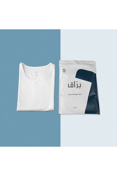 Barraq 6 pieces of shiny polyester T-shirt