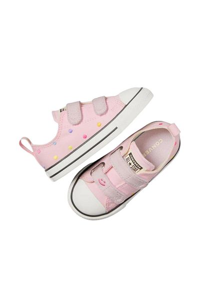 converse Chuck Taylor All Star 2V Pantofi de zi cu zi roz pentru fete LS SHOES