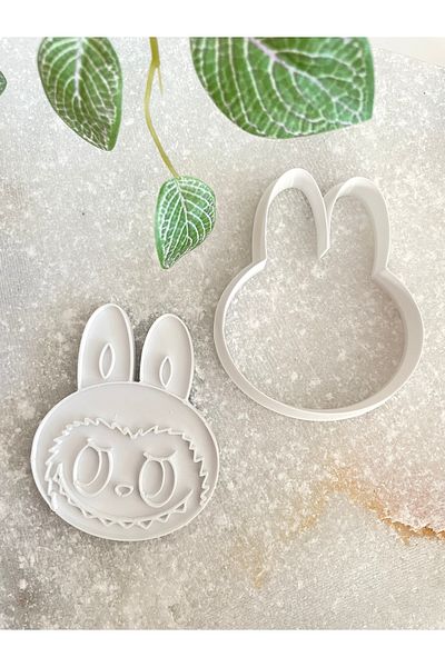 By Selen Suyolcu Labubu Cookie Stamp and Cutter