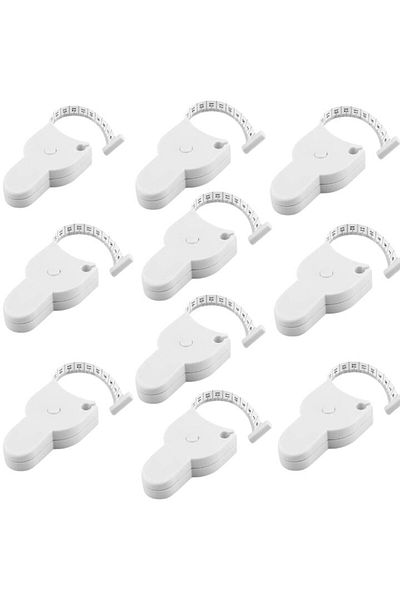 HOZRO Set 10 Measurement Tapes for Body HOZRO, White