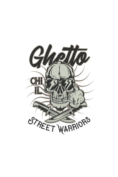 INOVATIX Σετ 8 τεμαχίων, Αυτοκόλλητο Ghetto chi il street warriors, INOVATIX®...