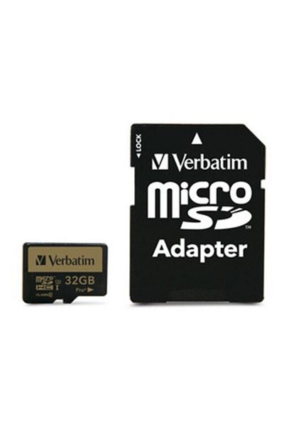 Verbatim Card de memorie Verbatim MicroSDHC PRO+ 32GB, Class 10 + Adaptor