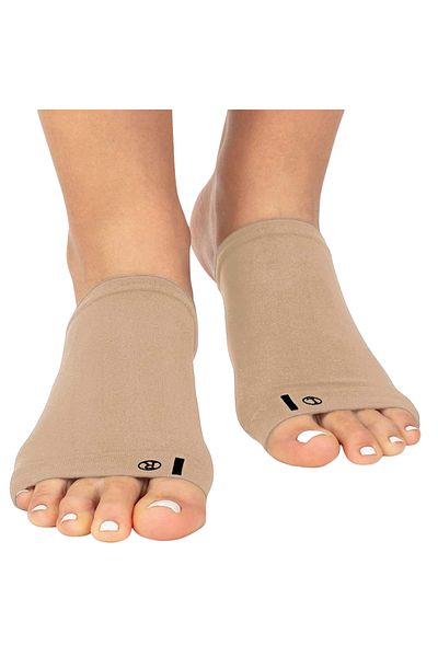 zenifique Set of 2 Zenifique Heel Insoles, For Flat Feet, With Silicone Cushions, Universal Size, Beige