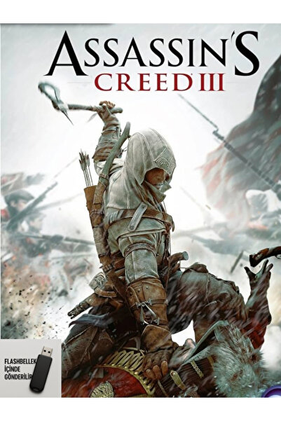 Tigdes 🎮 Assassin's Creed 3 PC Oyunu | Kuruluma Hazır Flash Bellek | Windows...