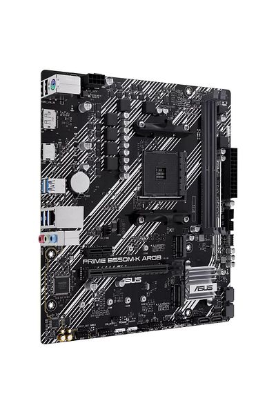 ASUS Placa de baza Asus PRIME B550M-K ARGB, Socket AM4