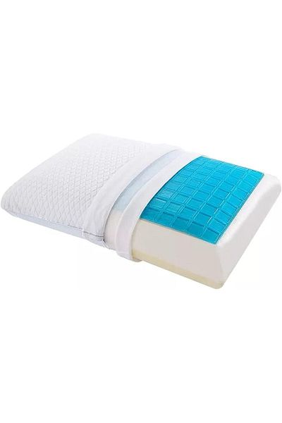 Generic Gel Memory Foam Cooling Pillows Stomach Sleepers | Orthopedic Neck & Back Support for A Relaxed Slee