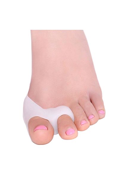 zenifique Set of 3 Pairs of Finger Protectors for Mounts and Separators, 6 Pieces, Silicone, White