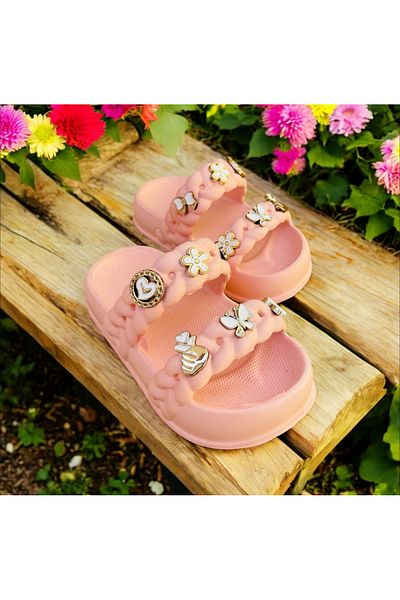 Hızlı Al Girl's Stone Slippers.Garden Beach Pool Stone Slippers Suitable for Daily Use