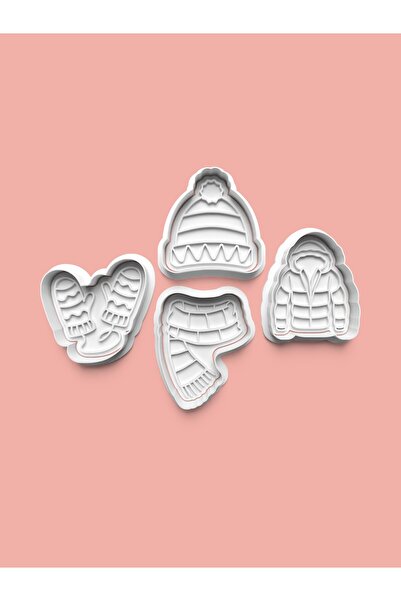 AKTASTORE مجموعة قوالب البسكويت وقوالب عجينة السكر لموسم الشتاء البارد مكونة ...