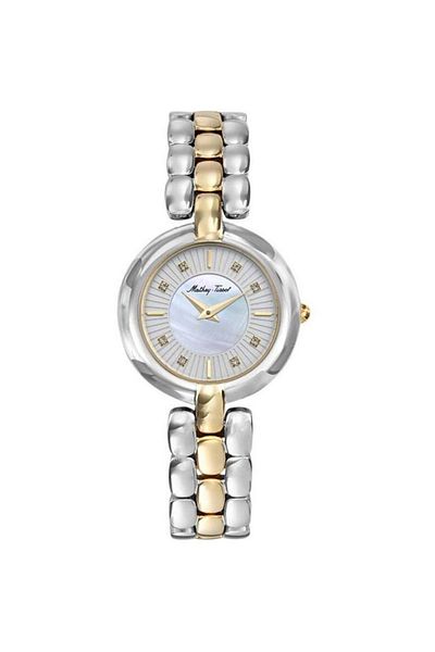 Mathey-Tissot Mathey Tissot Women's Watch Farah Mother of Pearl Dial Two Tone Bracelet