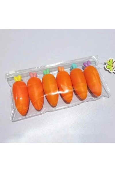 STUMBANNG Carrot Shaped Felt Pen 6 Pieces