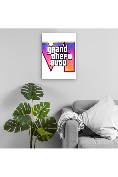 Pixxa GTA 6 - Grand Theft Auto 6 - GTA VI Metalni model stola 3