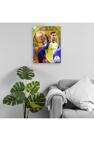 Pixxa Kristijano Ronaldo - Metalni stoni model 3, Al Nassr FC