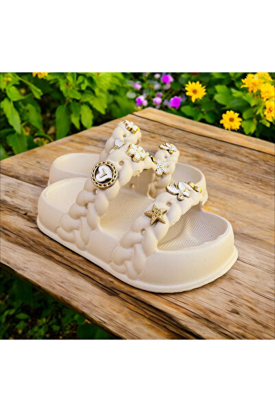 Hızlı Al Girl's Stone Slippers.Garden Beach Pool Stone Slippers Suitable for Daily Use