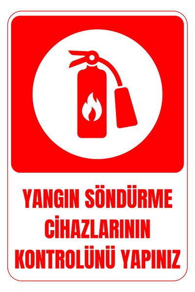 Girl Power 35 X 50 Control the Fire Fighting Devices Foil Printing Sticker Warning Sign