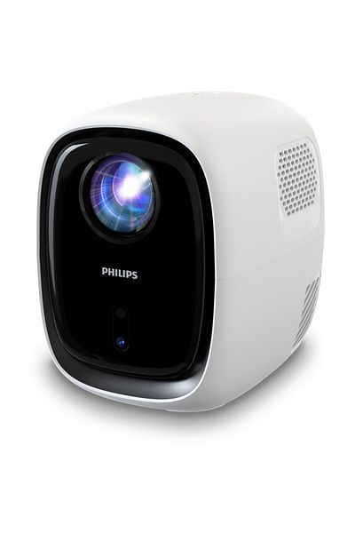 Philips Philips NeoPix 130 Smart Video Projector 120 Lumens, True HD 1280 x 720, HDMI, Wi-Fi, White