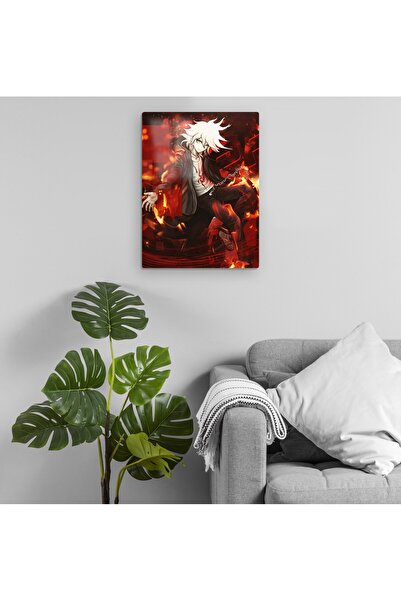 Pixxa Nagito Komaeda - Metalna slika na temu Danganronpa 2, model 2