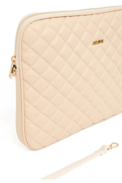 Armine Γυναικεία κρέμα Ipad & Tablet & Macbook τσάντα χεριών και ώμου 375