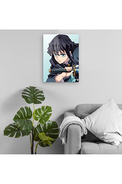 Pixxa Muichiro Tokito - Demon Slayer Metal Tablo Model 2