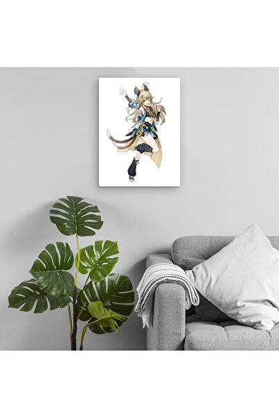 Pixxa Kirara - Genshin Impact metalna slika model 2