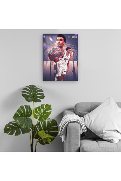 Pixxa Viktor Vembanijama - NBA metalni stoni model 2