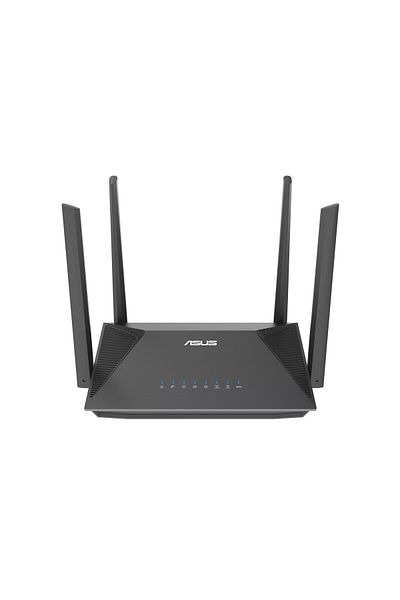 ASUS Router Wi-Fi ASUS, RT-AX52, WiFi 6, 802.11a/b/g/ac/ax, Dual-band, Negru