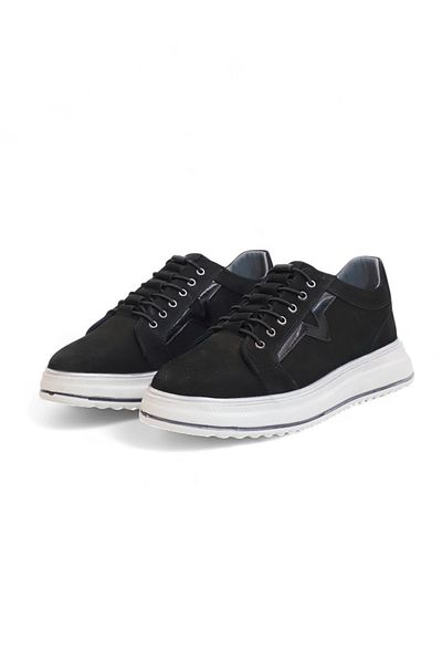 Konfores 2182-Dropland Genuine Leather Top Quality Anatomical Sole Men's Casual Sneakers Shoes