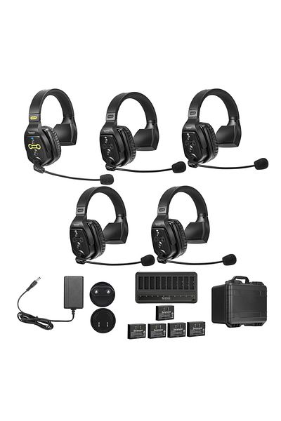Saramonic Sistem intercom wireless 1 master + 4 remote Casca simpla Saramonic Witalk WT5S