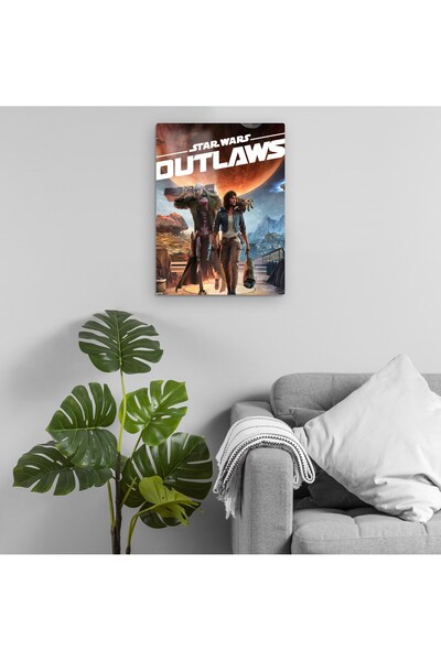 Pixxa Star Wars Outlaws Metalna slika Model 1