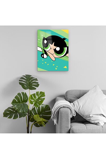 Pixxa Powerpuff Girls Buttercup Metalna Slika Model 2