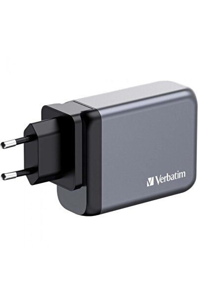 Verbatim Verbatim GaN EU/UK/US 100W Charger, Grey