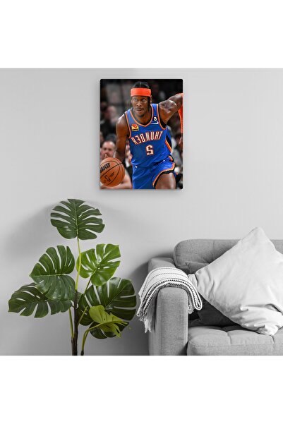 Pixxa Shai Gilgeous-Alexander - Oklahoma City Thunder - NBA Metalni Stol Model 2