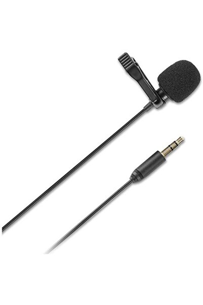 Saramonic Saramonic SR-XLM1 mono lavalier, 3.5mm, 6m cable, microphone clip
