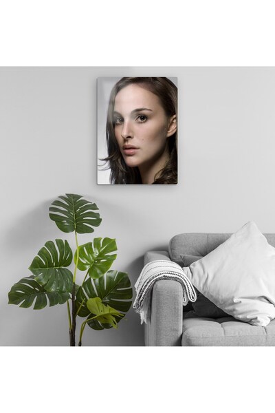 Pixxa Natalie Portman Metalna slika Model 1