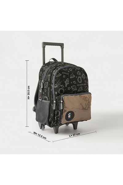 Juniors Solid Backpack with Adjustable Shoulder Straps - 18 inches