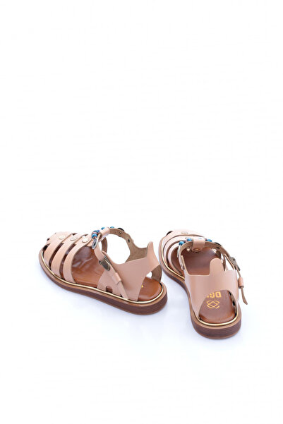 DGN 306 Women's Ankle Strap Beaded Sandals