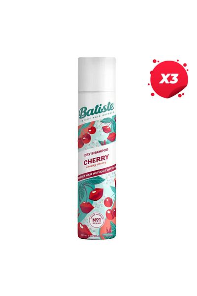 Batiste X3 - DRY SHAMPOO 200ML CHERRY HANDKERCHIEF