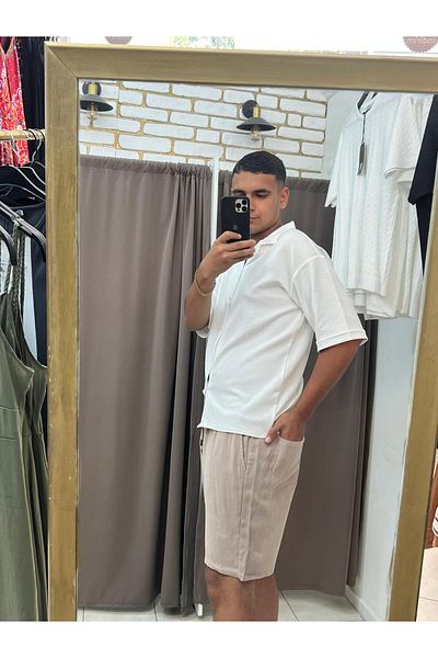 TUBA TOPTAŞ Woven Modal Shorts
