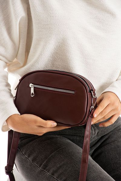 H&D COLLECTİON Geantă de umăr și crossbody din piele moale, foarte utilă, cu 3 compartimente, dimensiune mică 1423